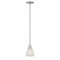 Designers Fountain Torino 100 Watt 1 Light Brushed Nickel Mini-Pendant with Alabaster Glass Shade 15005-MP-35 - alternate 1